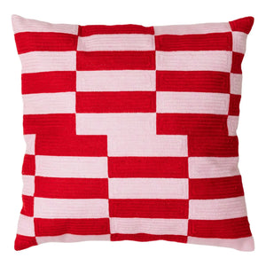 Funda de almohada Tarta Gelatina - Rojo Cereza | Rojo cereza