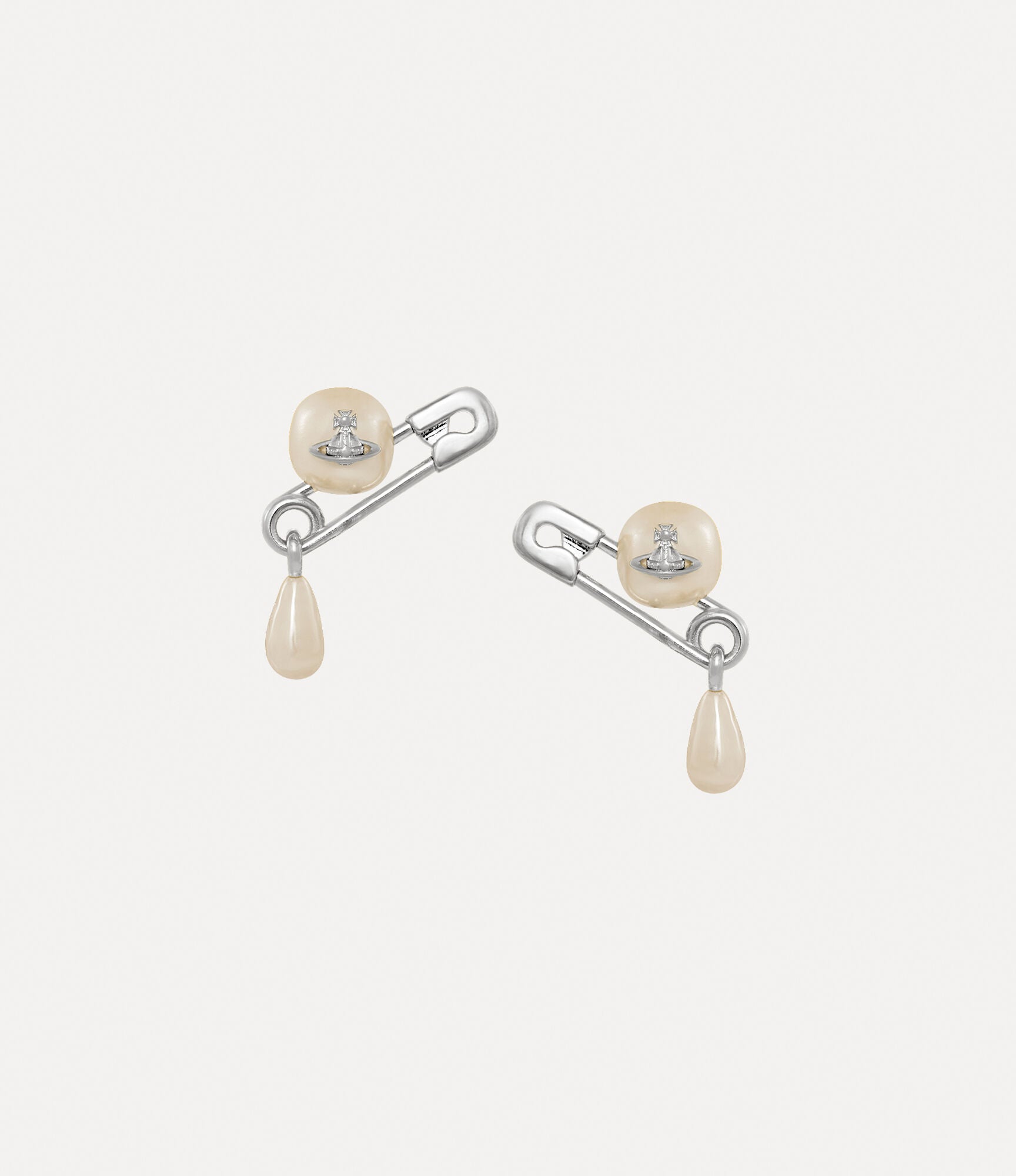 Vivienne Westwood - Pendientes pequeños Claude con tachuelas