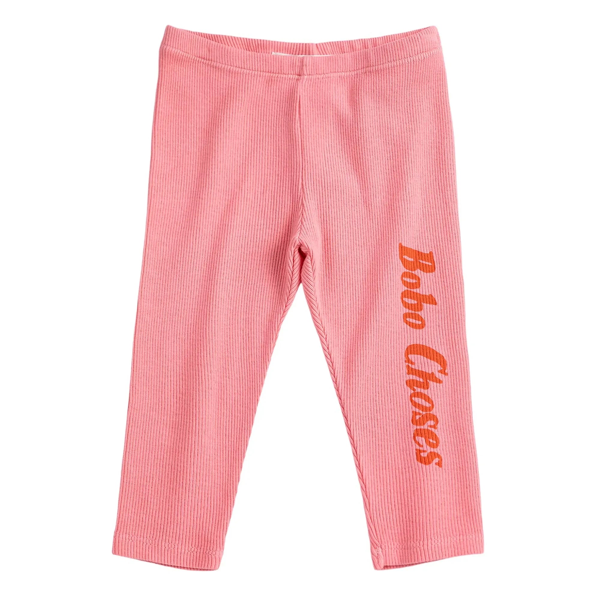 Bobo Choses - Legging Acanalado Bobo Choses Algodón Orgánico | Rosa