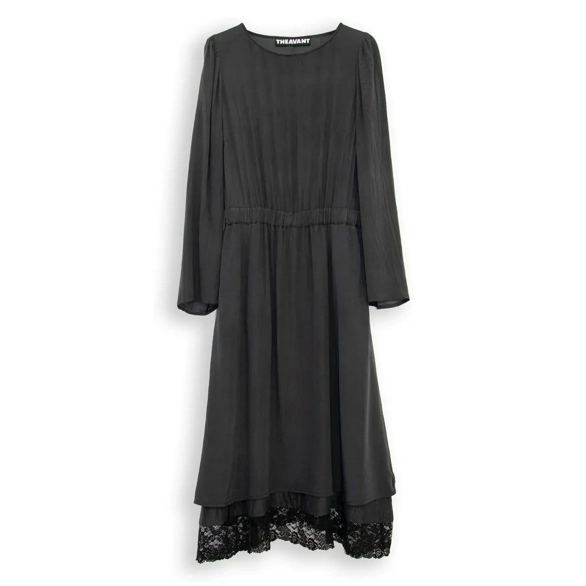 THEAVANT - Vestido de seda Coquette | Negro