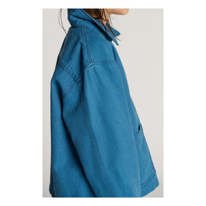 American Vintage - Chaqueta de trabajo abotonada Comow | Azul