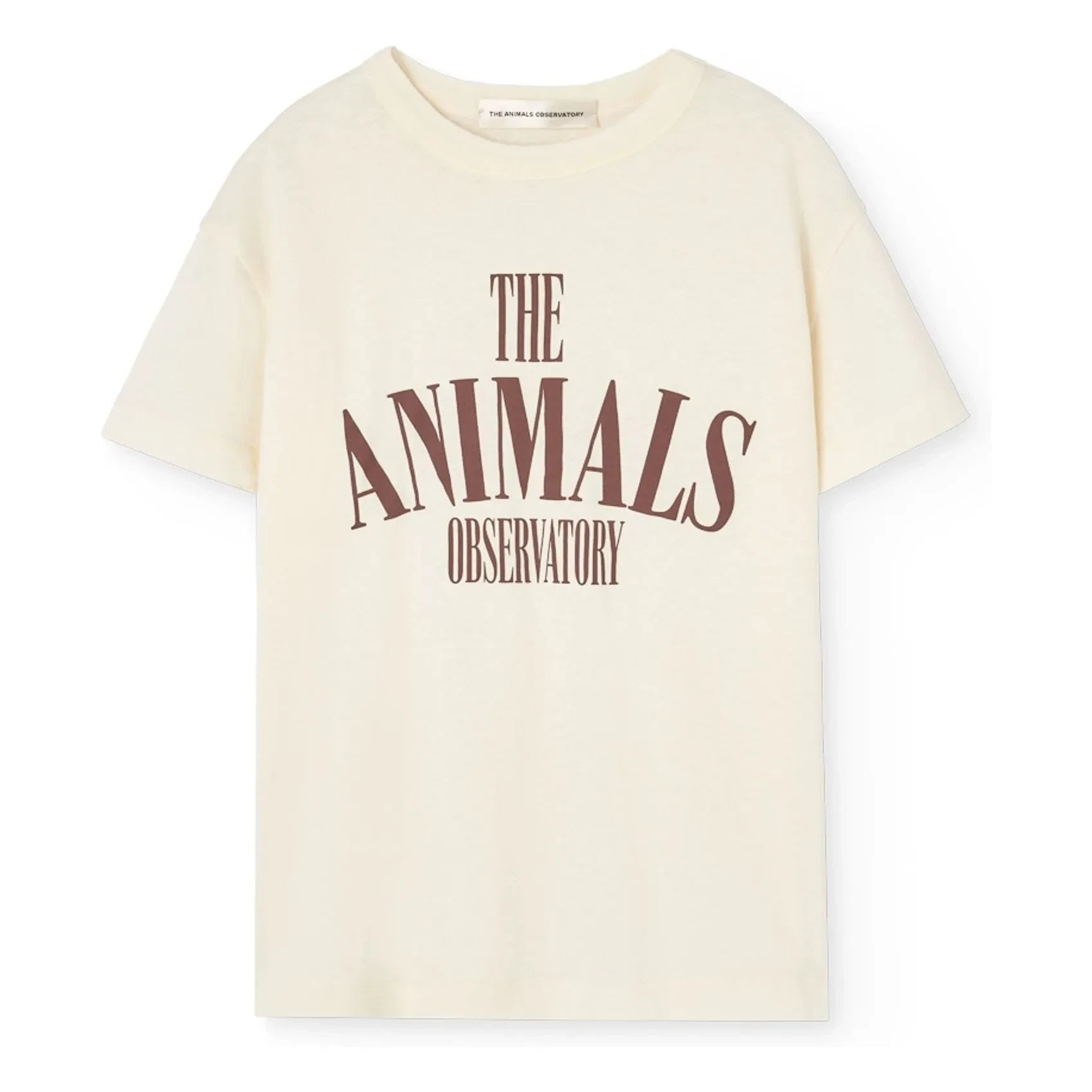 The Animals Observatory - Camiseta de algodón orgánico Pupfish | Blanco
