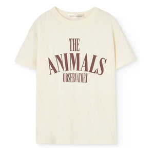 The Animals Observatory - Camiseta de algodón orgánico Pupfish | Blanco