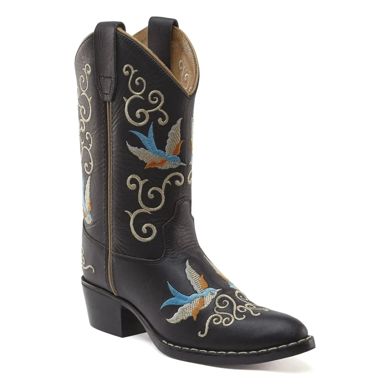 Bootstock - Santiags Dappermaentje X Bootstock en cuero | Negro