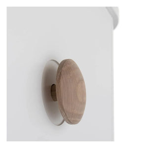 Oliver Furniture - Armario ropero de roble de 3 puertas | Blanco