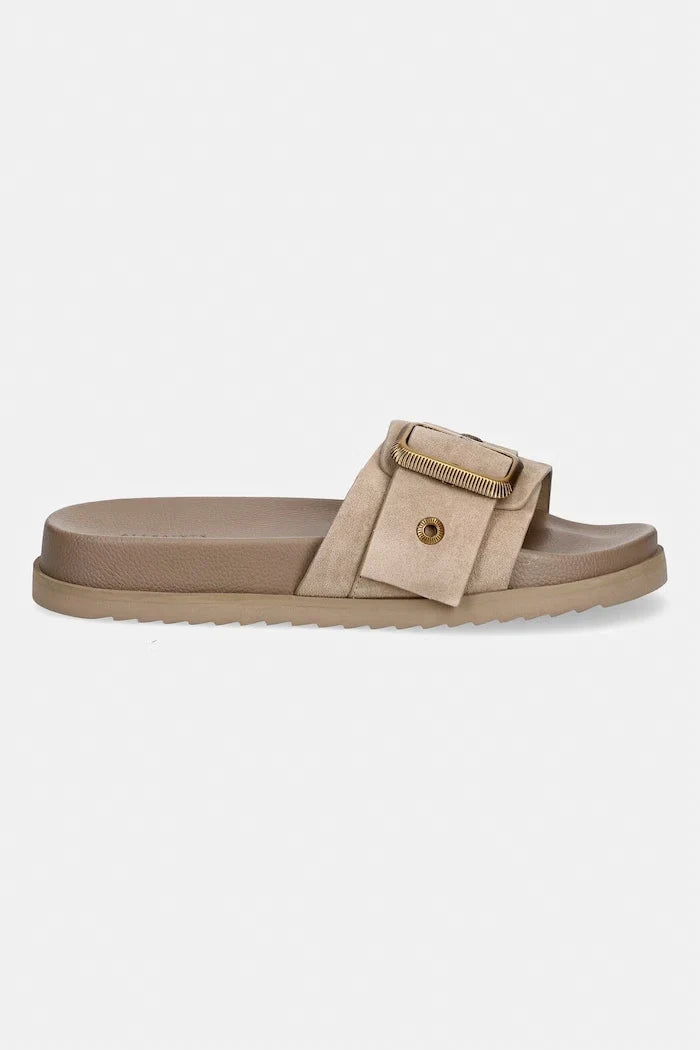 Sandalia Western AllSaints Ellie de cuero
