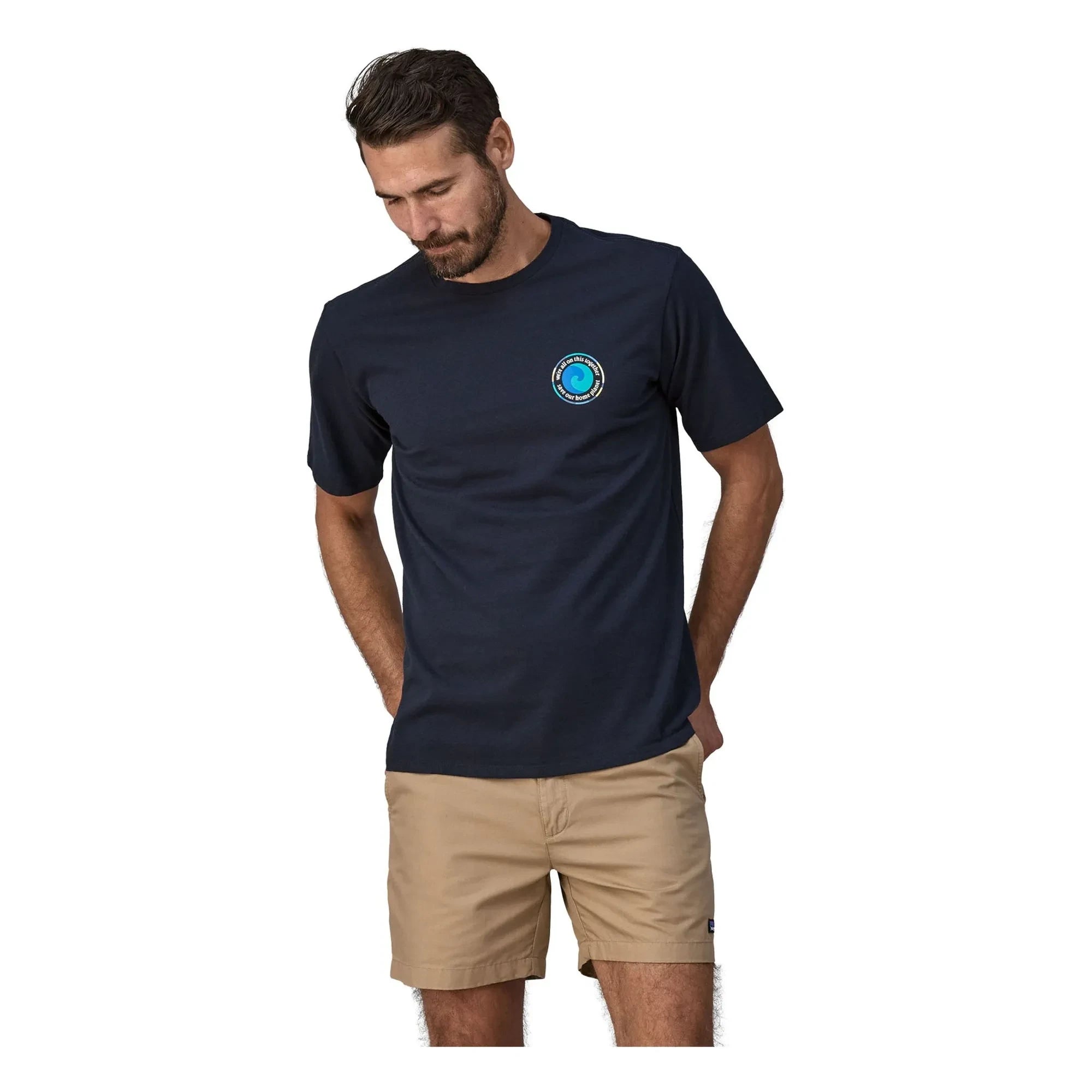Patagonia - Camiseta Unity Fitz Responsibili Algodón orgánico | Azul marino