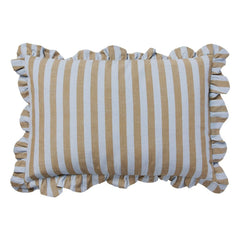 Broste Copenhagen - Funda de almohada rectangular Ina | Azul