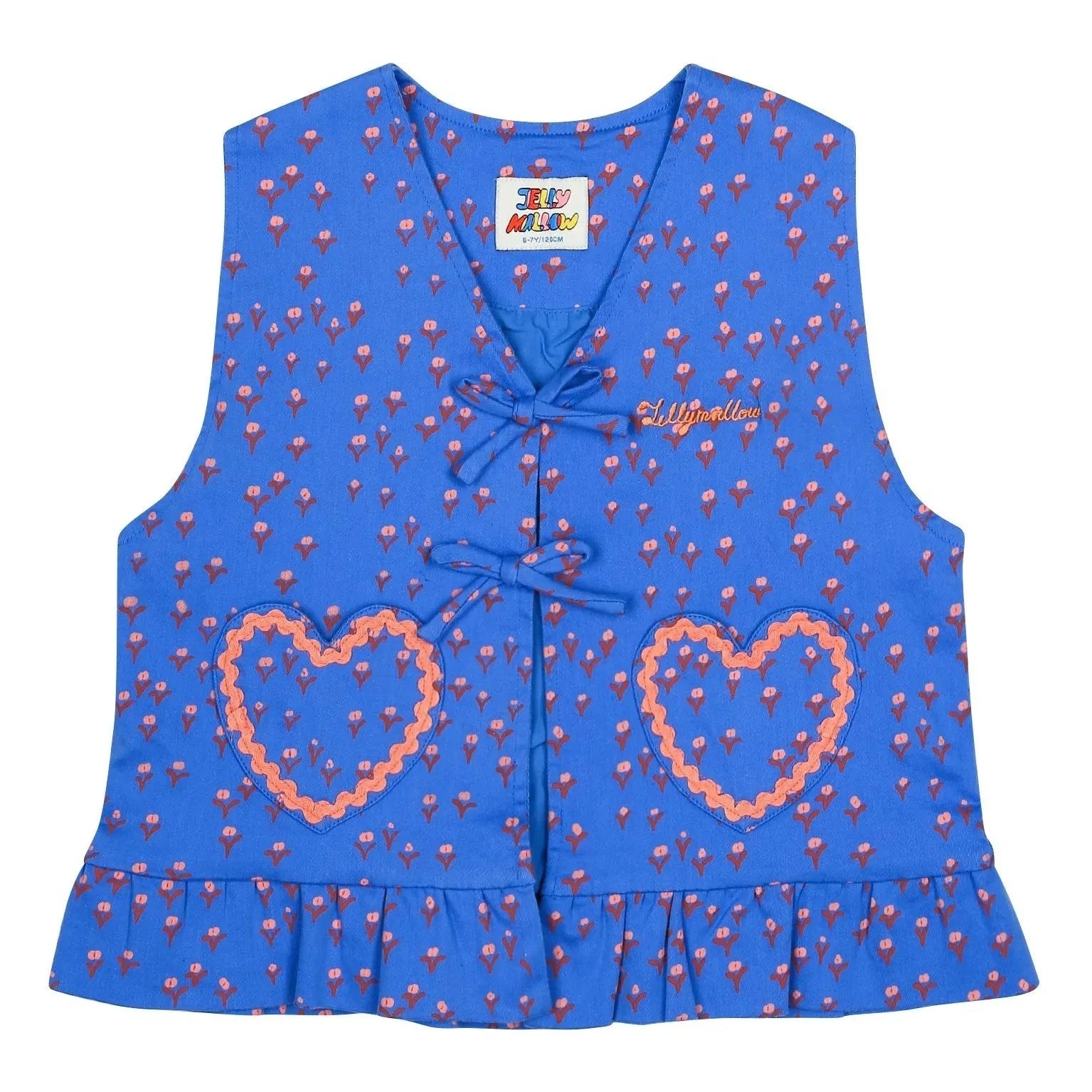 Jelly Mallow - Chaleco Corazón sin Mangas | Azul