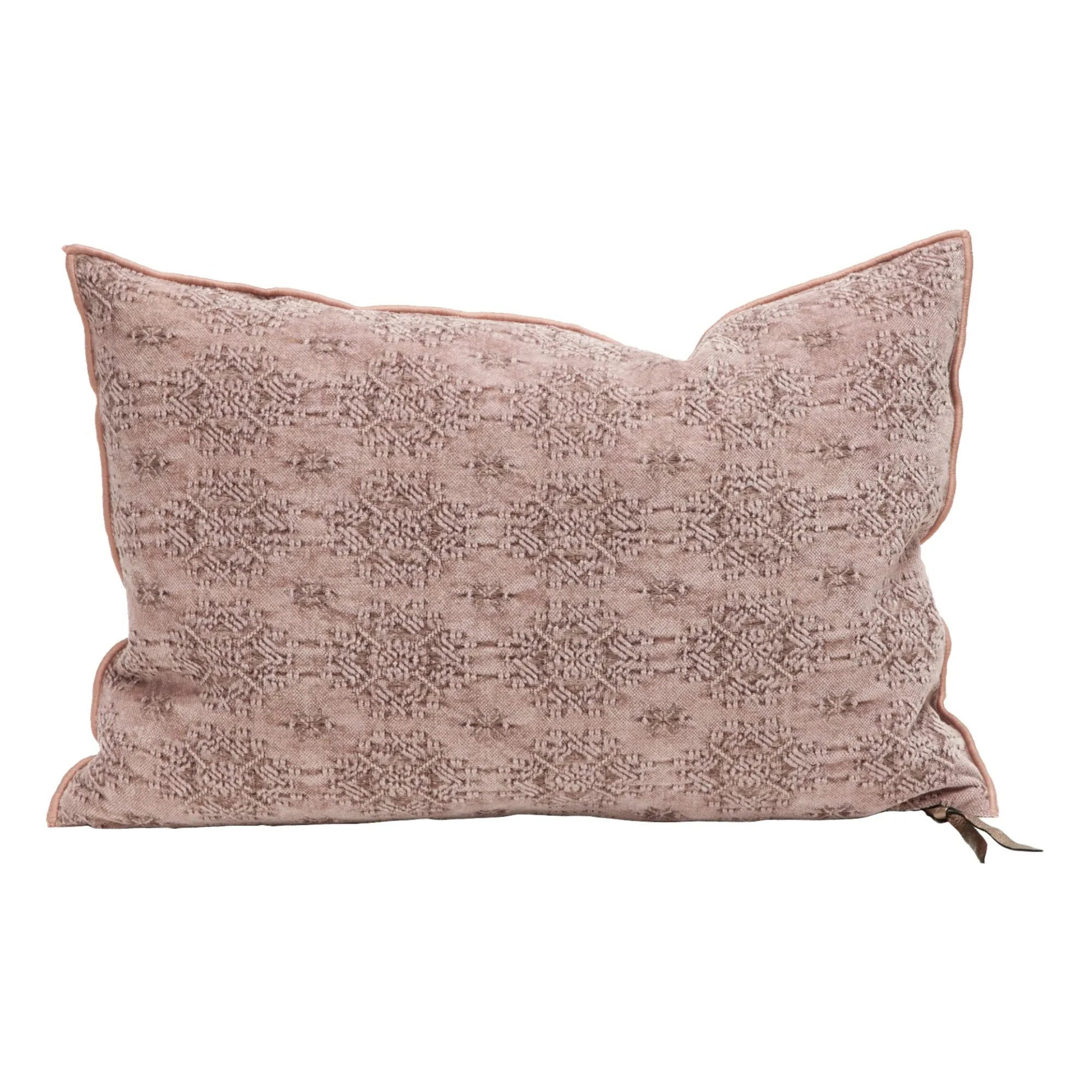 Maison de Vacances - Cojín Kilim Jacquard Vice Versa | Rosa