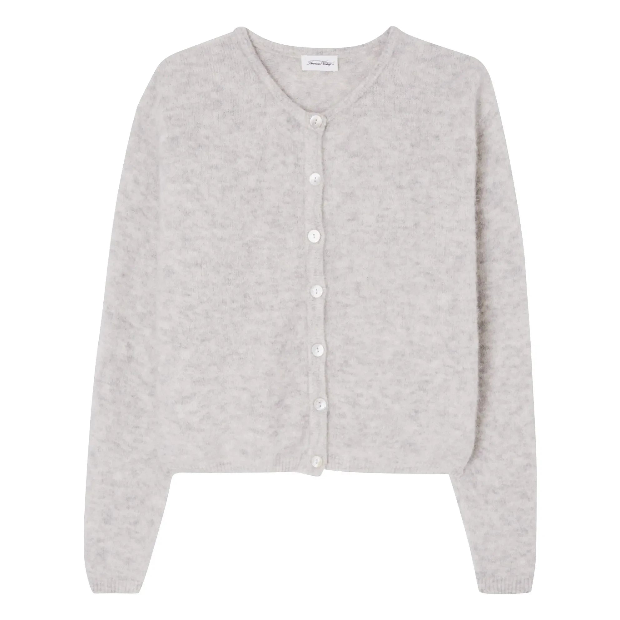 American Vintage - Chaleco de alpaca y lana Vitow | Gris claro