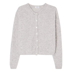American Vintage - Chaleco de alpaca y lana Vitow | Gris claro