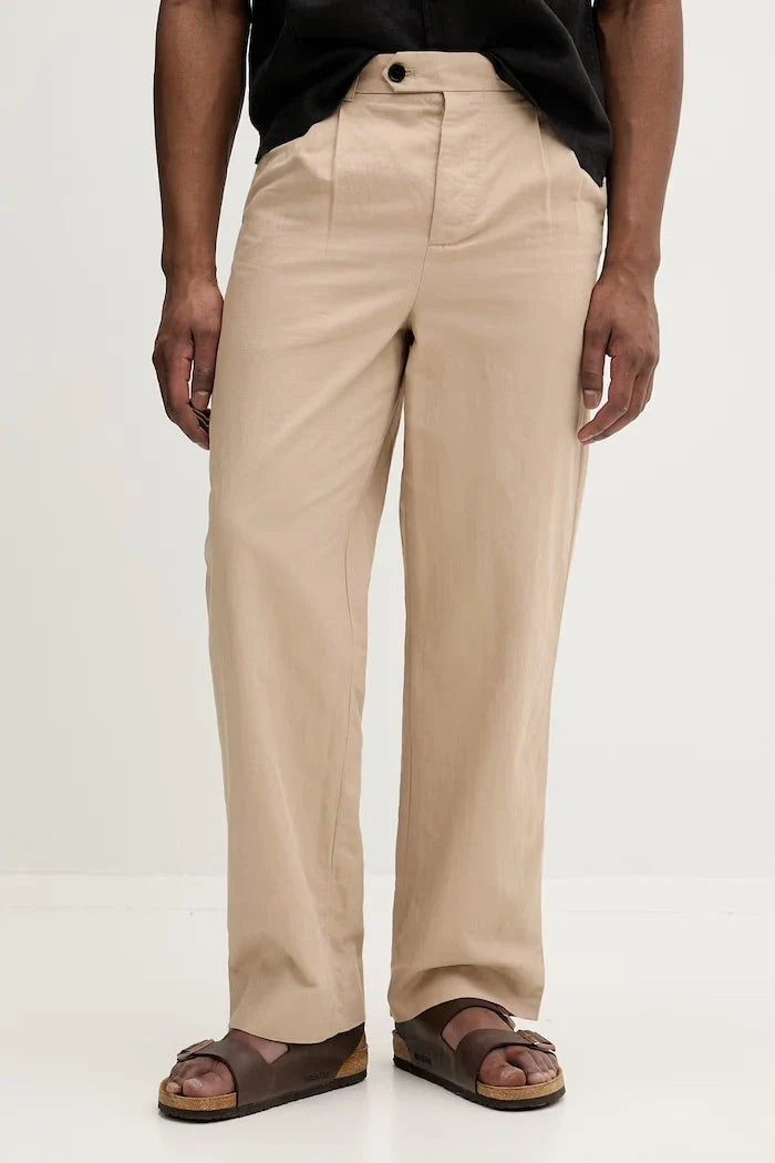 Pantalones chinos de lino para hombre AllSaints ROLAND