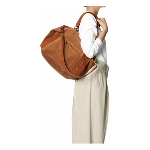Jérôme Dreyfuss - Bolso Roger Superficie de terciopelo | Caramelo