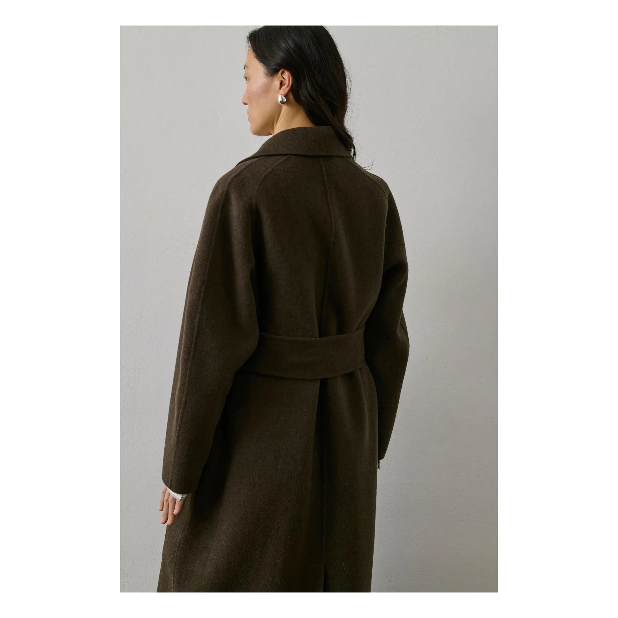 Soeur - Harvard Lana de chaqueta | Caqui-marrón