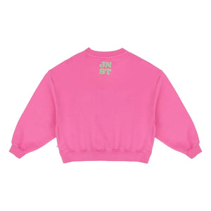 Jenest - Sudadera de algodón orgánico Tammie | Fucsia