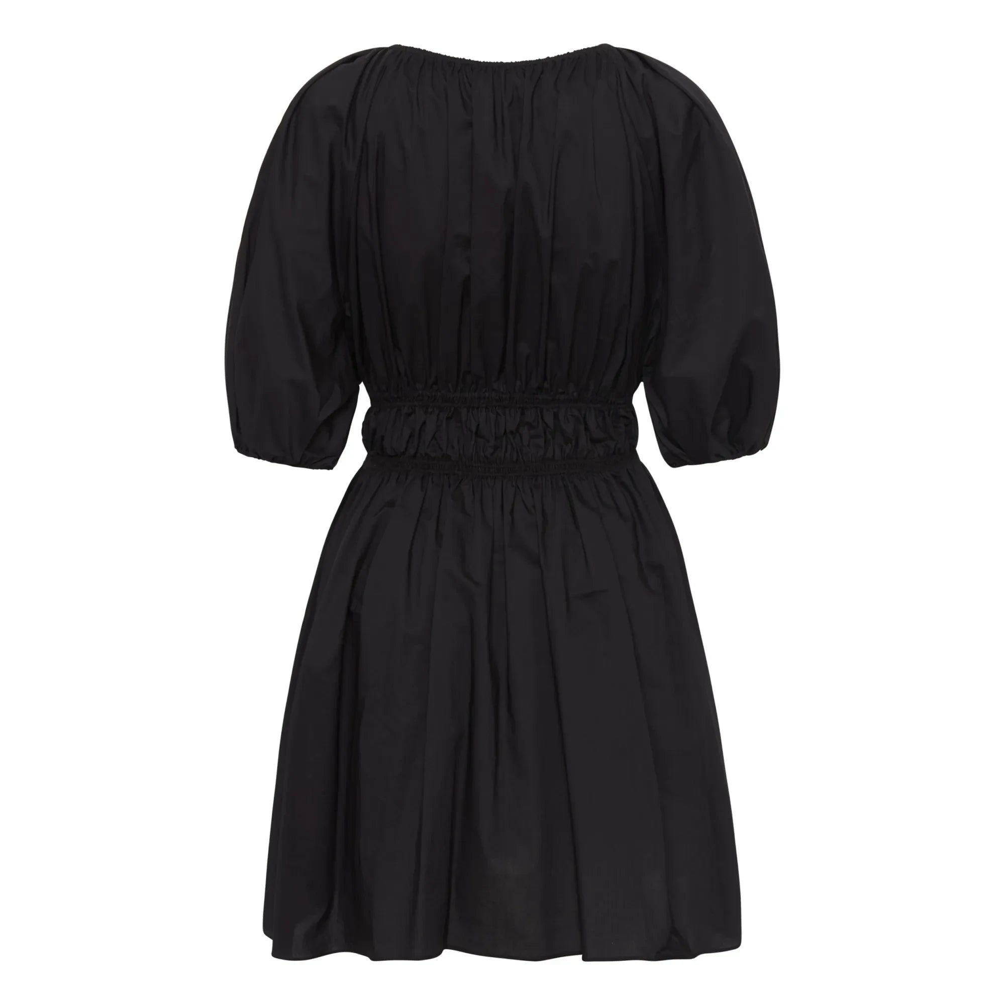 Matteau - Minivestido fruncido Shired | Negro