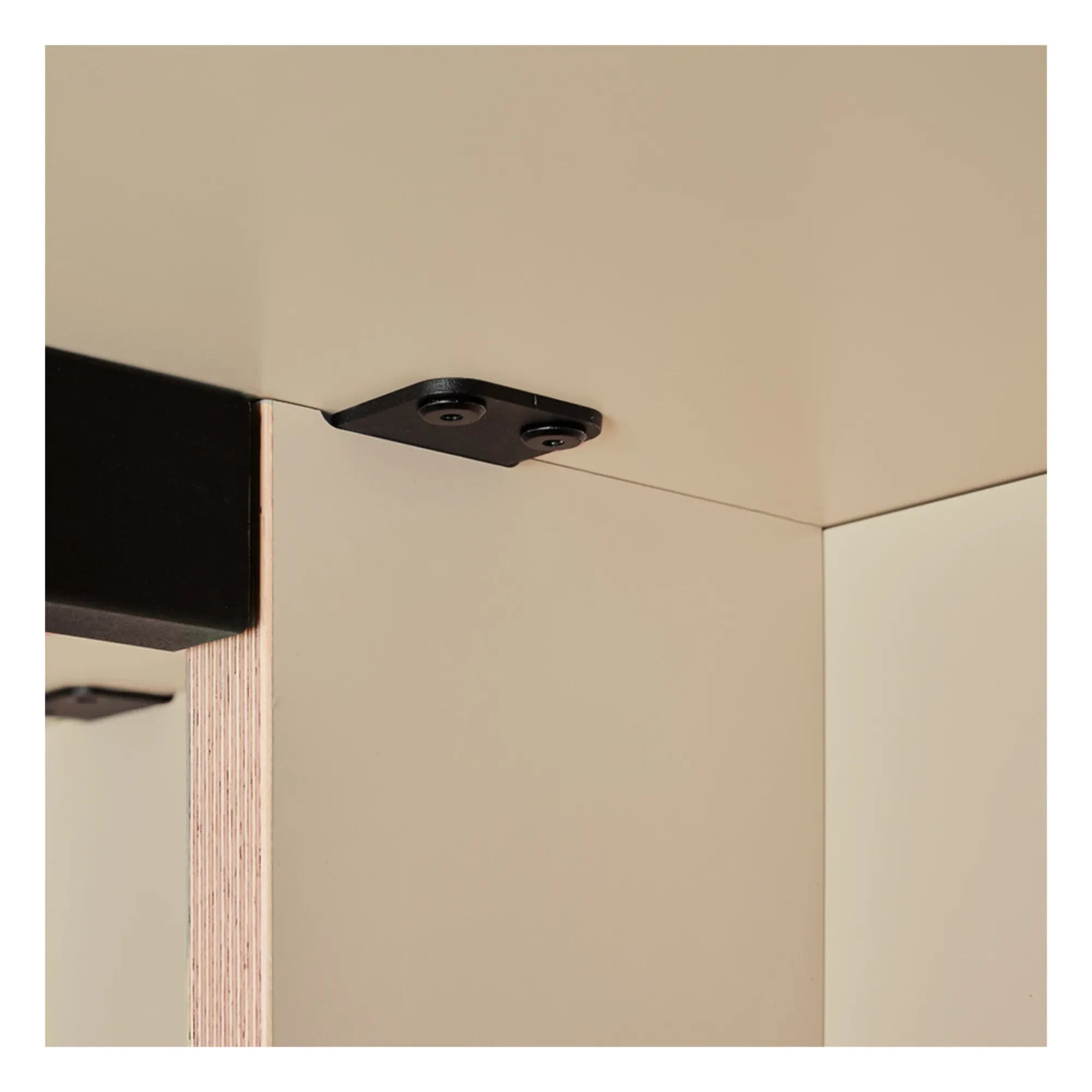 HKliving - Mesa de comedor rectangular | Crema