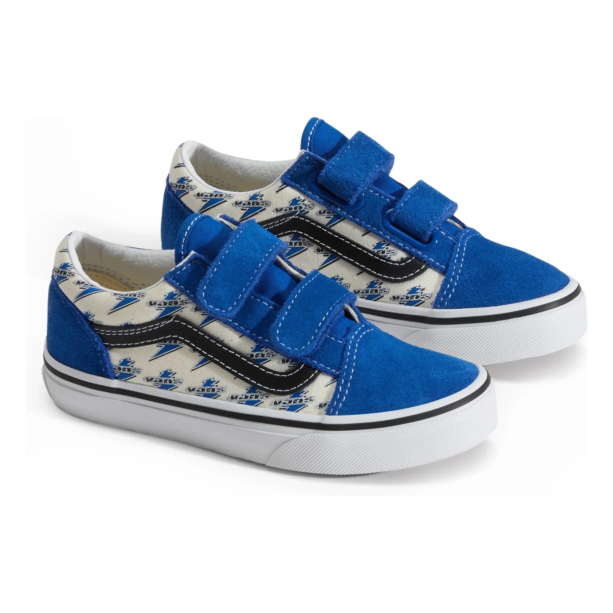 Vans - Scratch Sneakers Old Skool V Vans Lightning | Elektrik mavisi