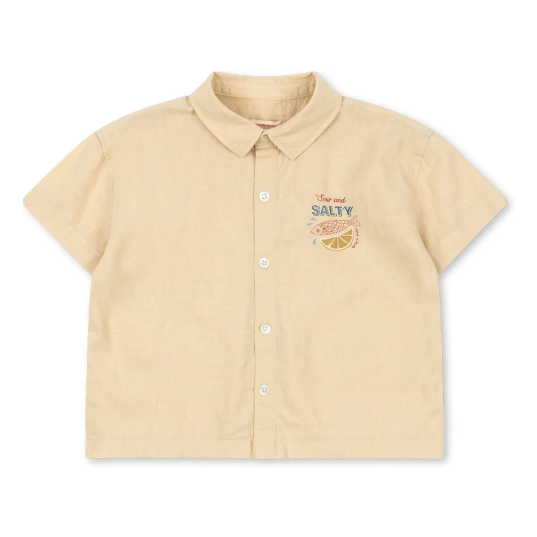 Konges Sløjd - Camisa de lino Franzen | Beige