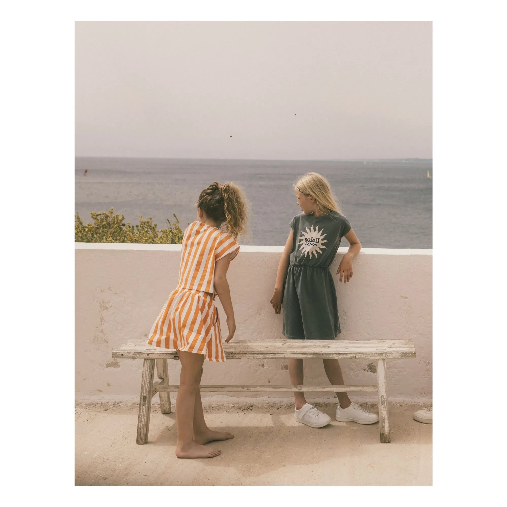 We Are Kids - Vestido de algodón orgánico Suzy | Gris carbón