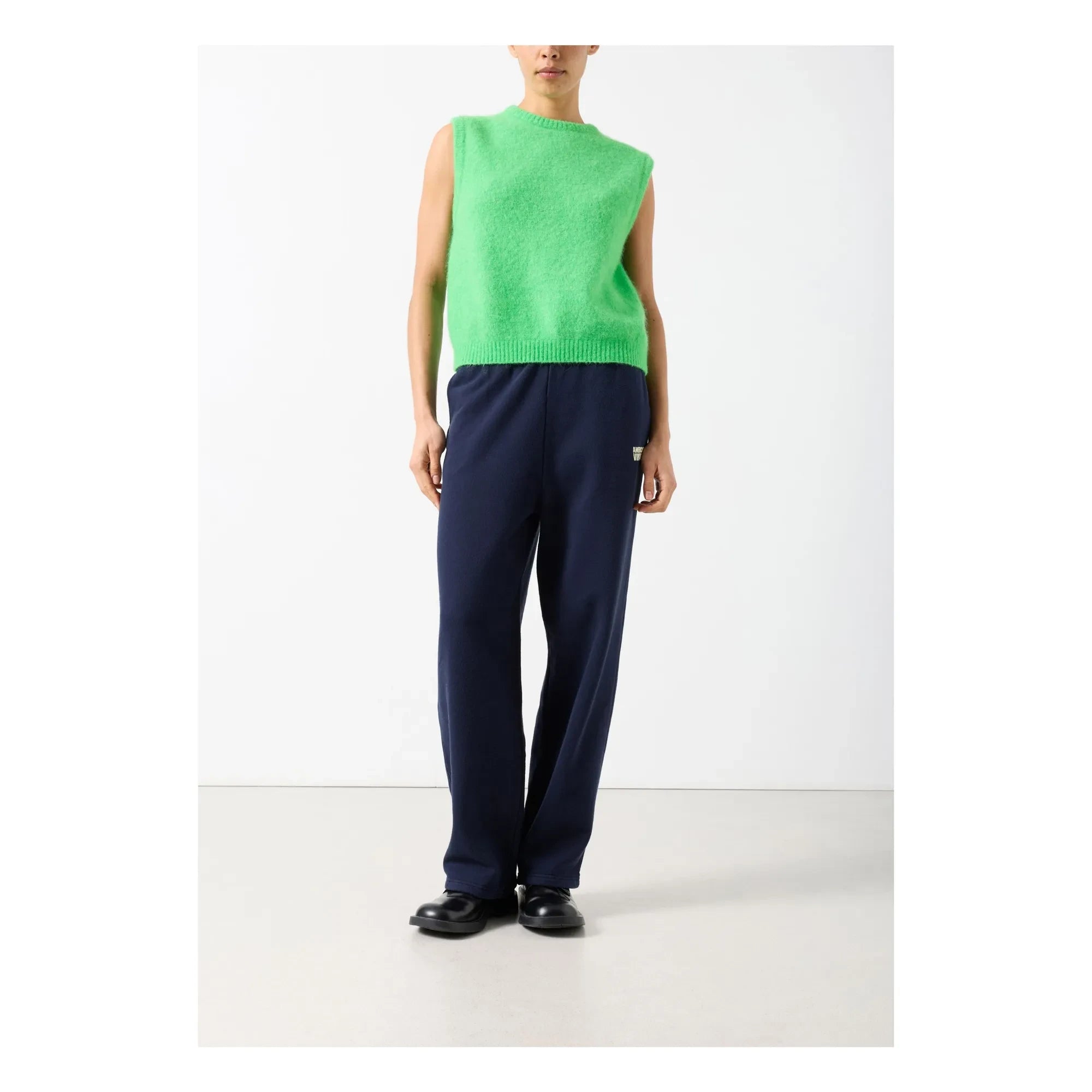 American Vintage - Vitow Jersey de Lana sin Mangas | Verde