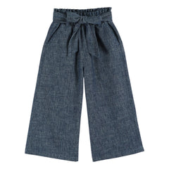 Emile et Ida - Pantalón ancho con cinturón | Azul marino