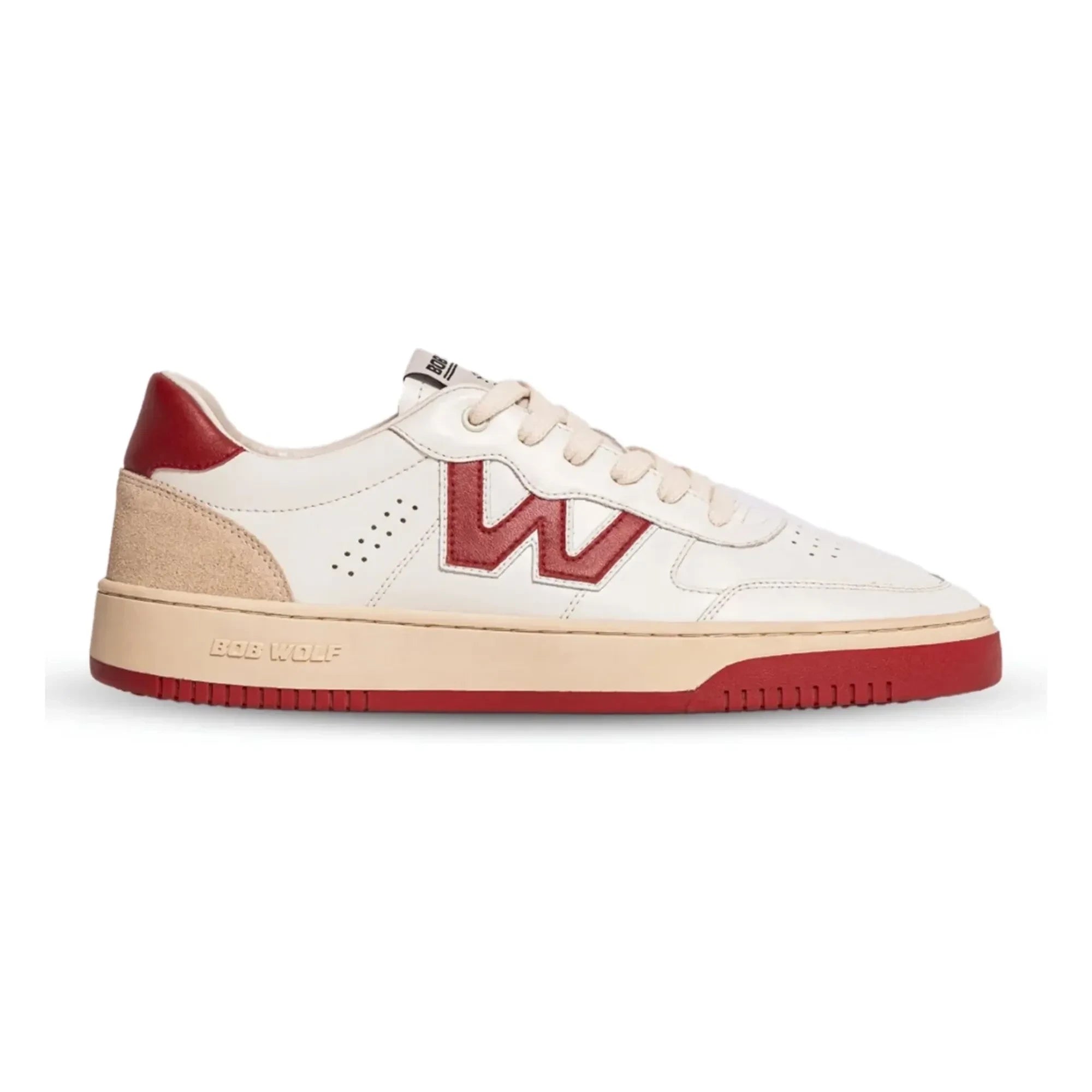 Bob Wolf - Zapatillas de Cuero y Ante Legacy | Rojo