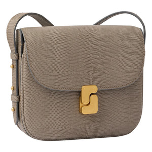 Soeur - Mini bolso de cuero Bellissima | Gris