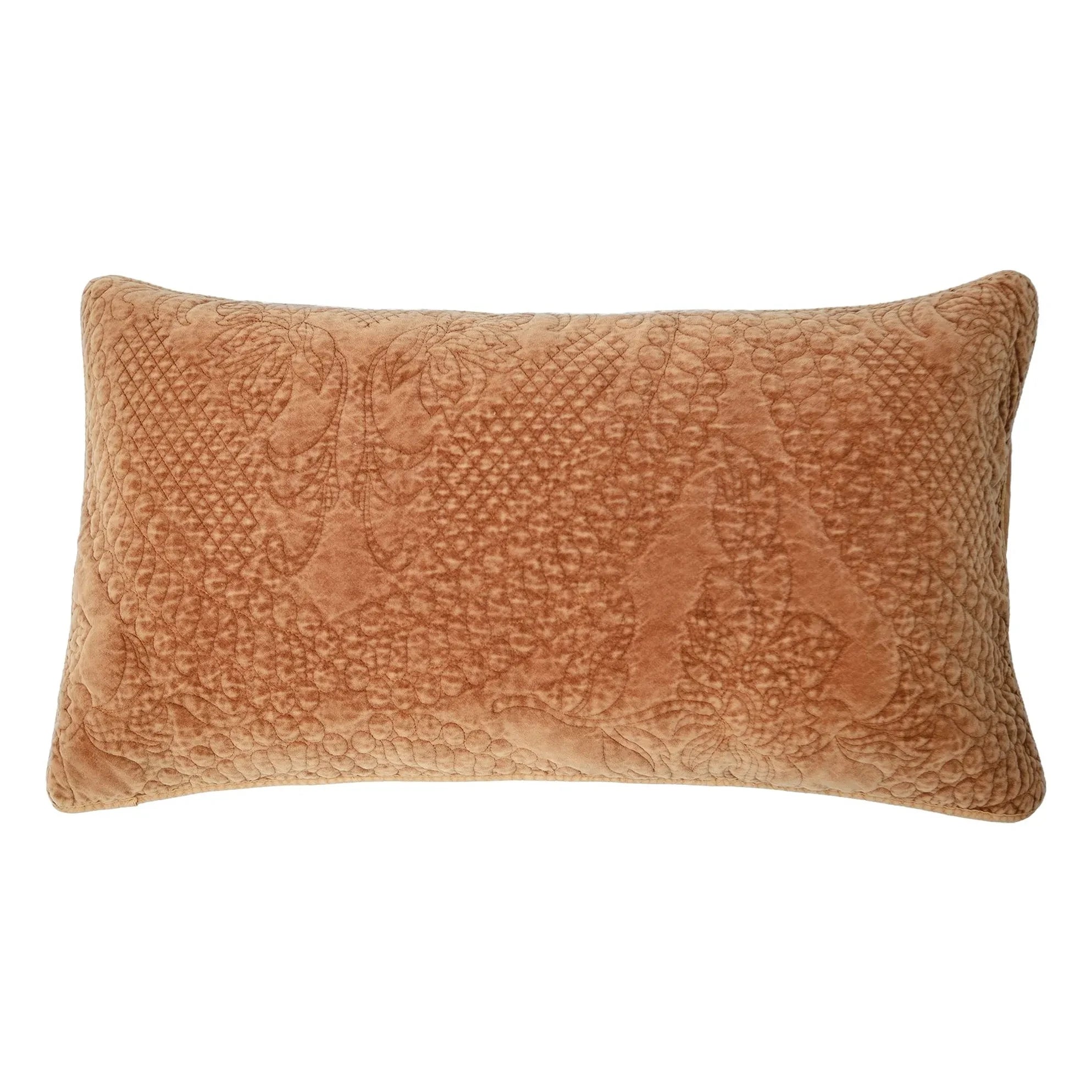 Olsson & Jensen - Funda de cojín de terciopelo Sara | Rosa empolvado