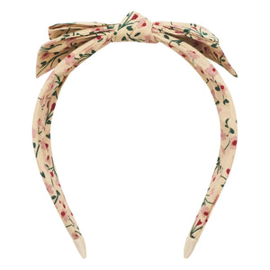 Mimi & Lula - Diadema de Nudo Floral Alice | Crema
