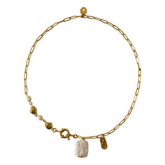 Sessùn - Collar Choya de Perlas | Oro