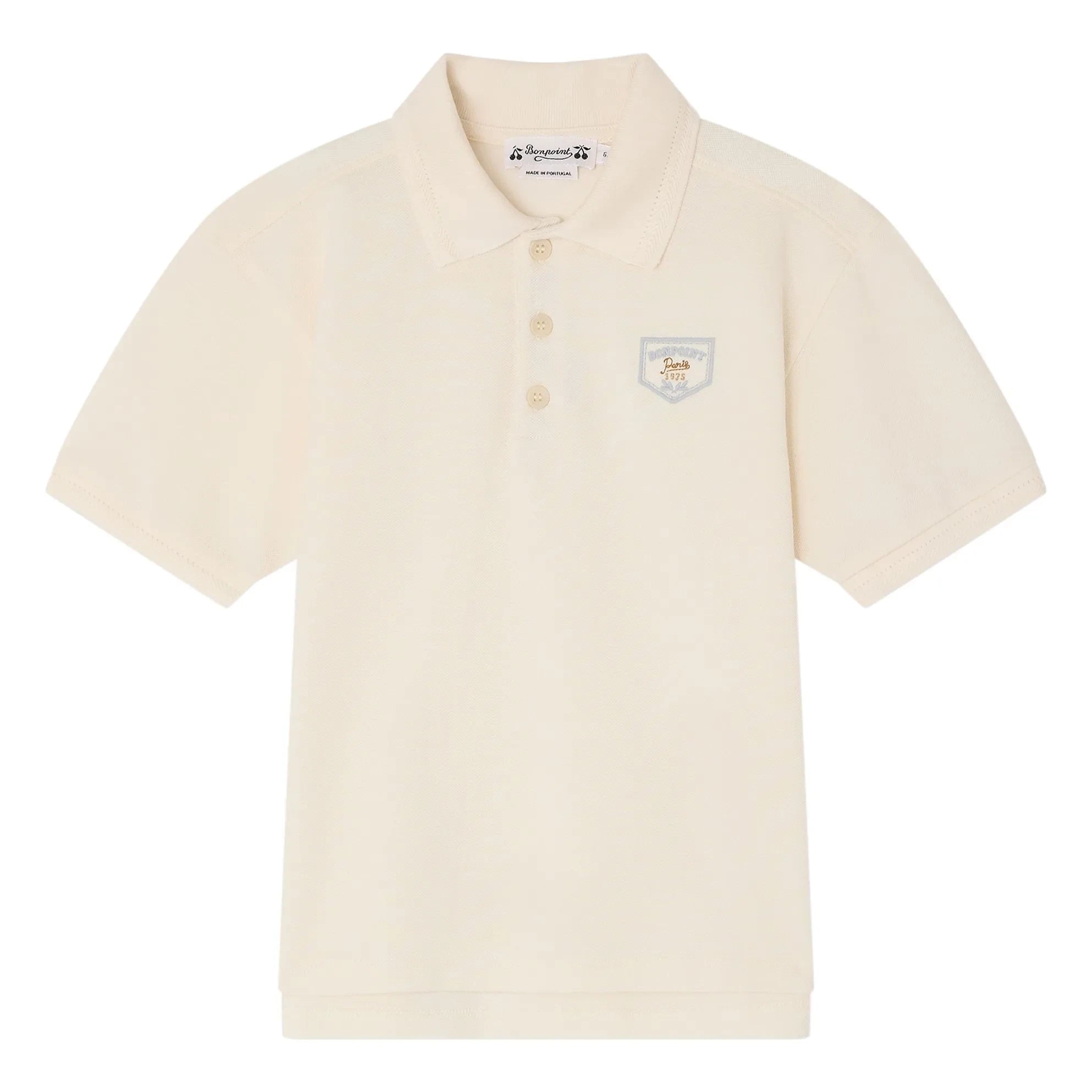 Bonpoint - Polo Lorris de algodón orgánico | Crema