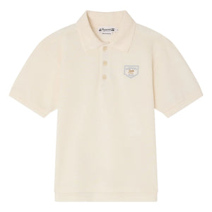 Bonpoint - Polo Lorris de algodón orgánico | Crema
