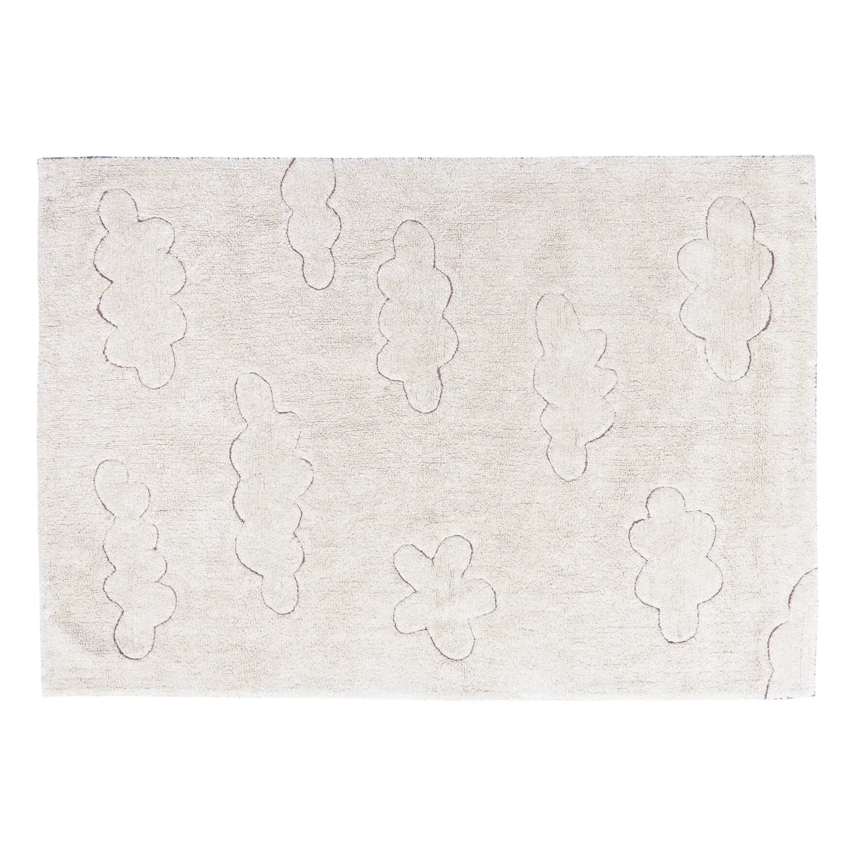 Lorena Canals - Alfombra Cloud RugCycled | Crudo
