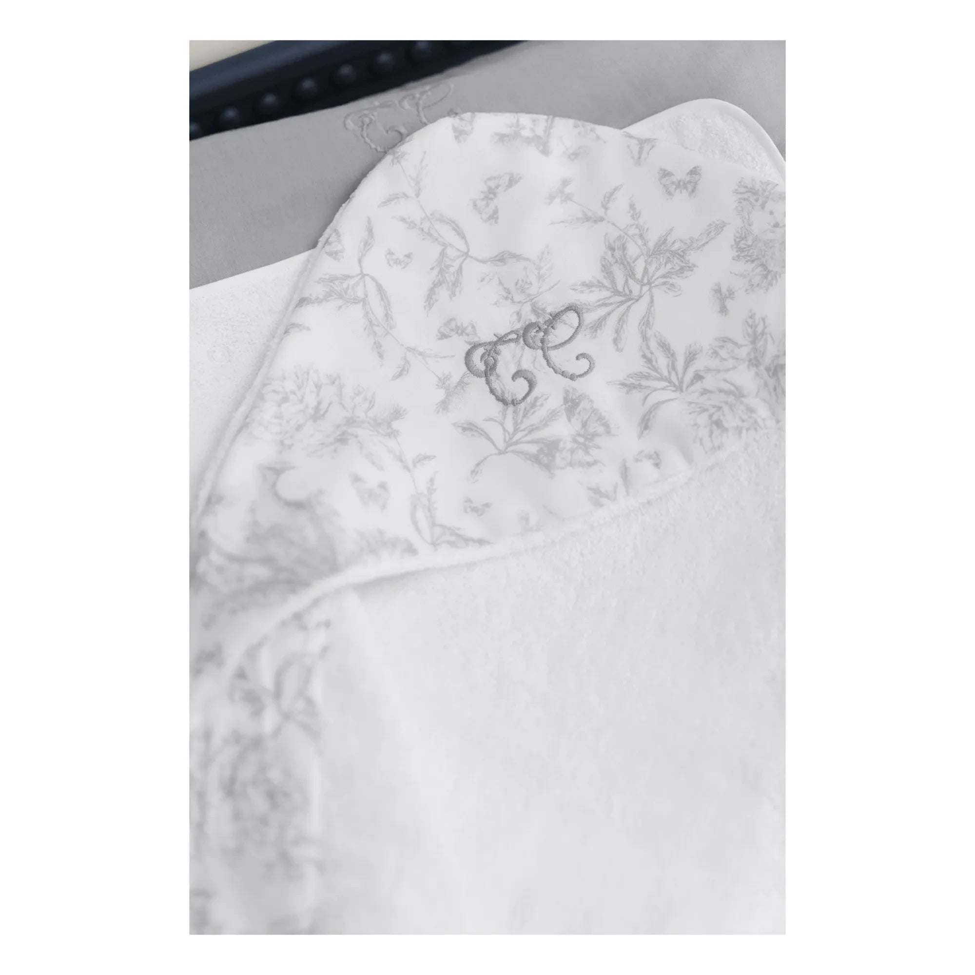 Tartine et Chocolat - Cambiador de tela Toile de Jouy | Gris