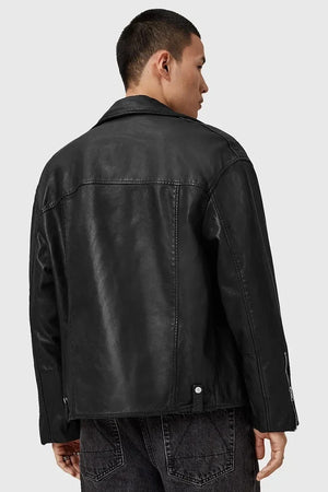 Chaqueta de cuero BRADFORD de AllSaints