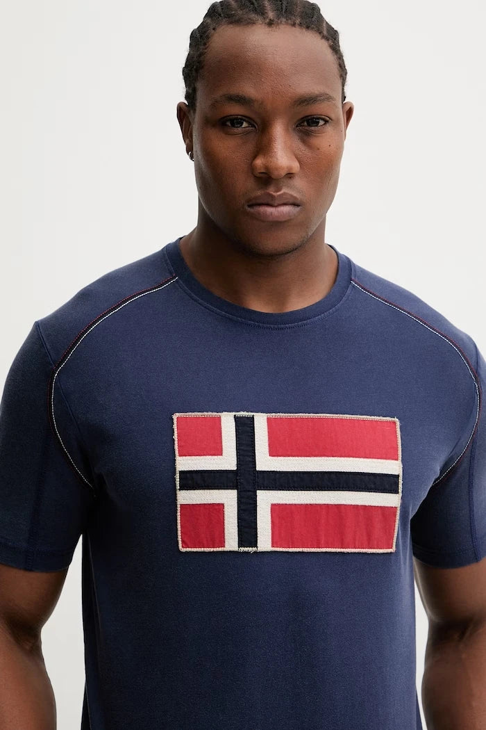 Camiseta de algodón Napapijri REFLECT