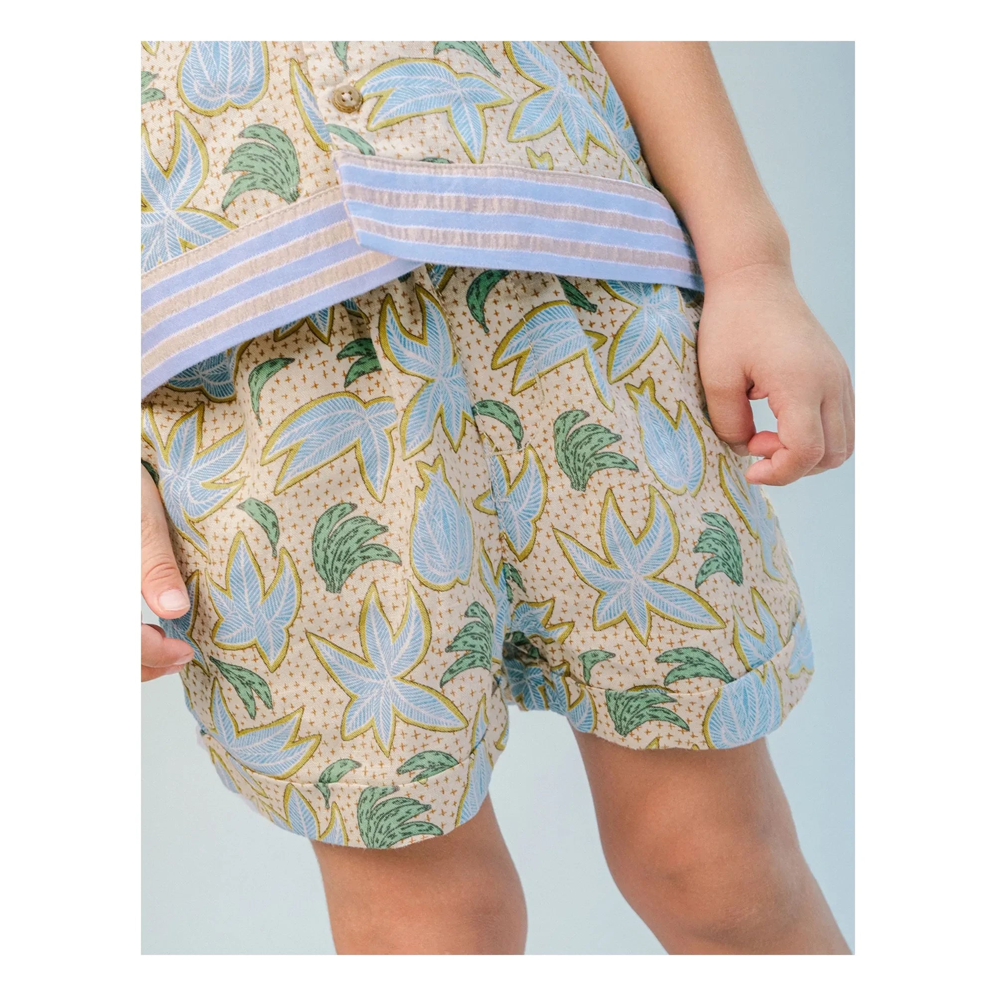Gingersnaps - Pablo Banana Pantalón Corto Lino | Beige