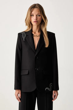 Chaqueta VANILLE de mujer de viscosa con un botón de Zadig&Voltaire