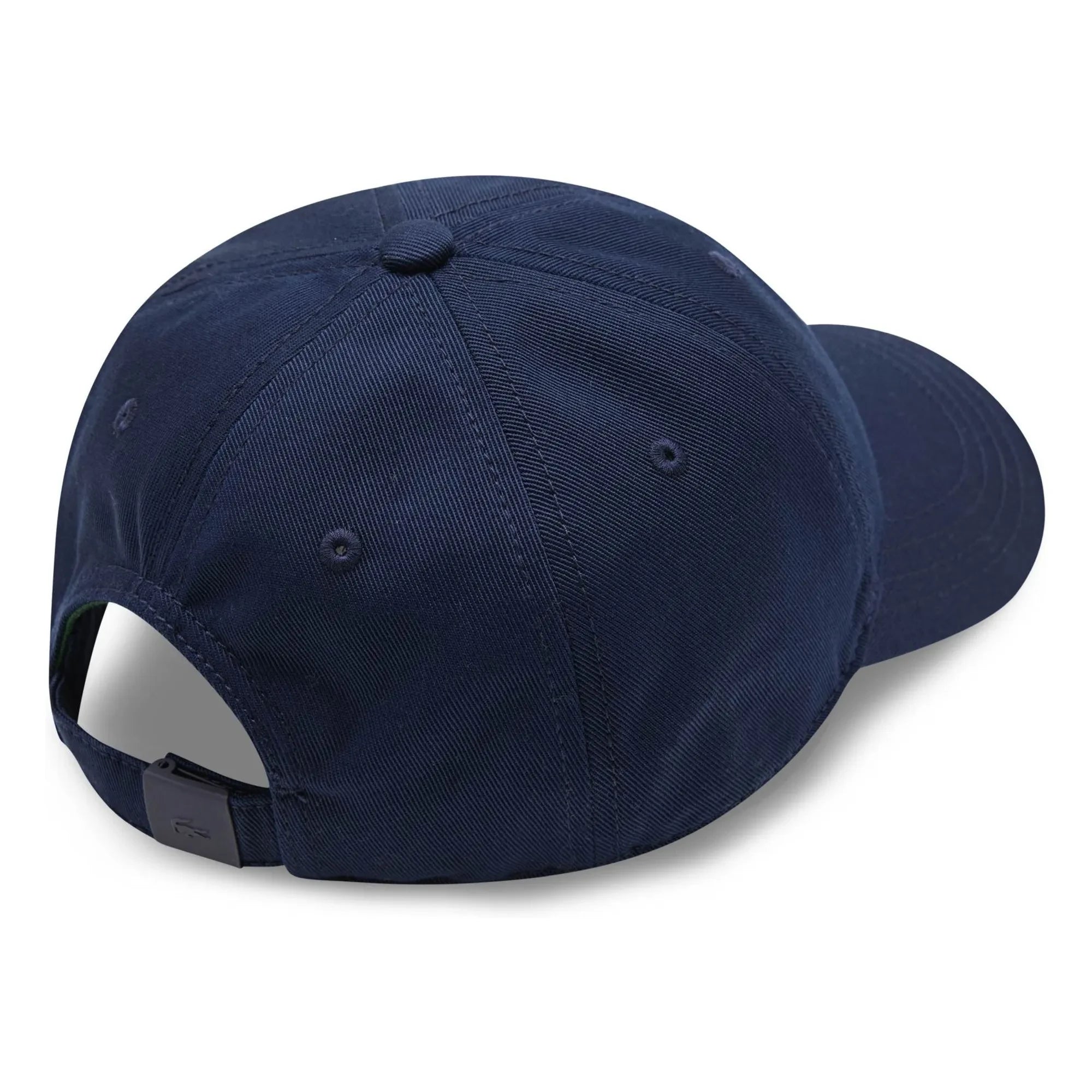 Lacoste - Gorra de algodón orgánico con logo | Azul marino