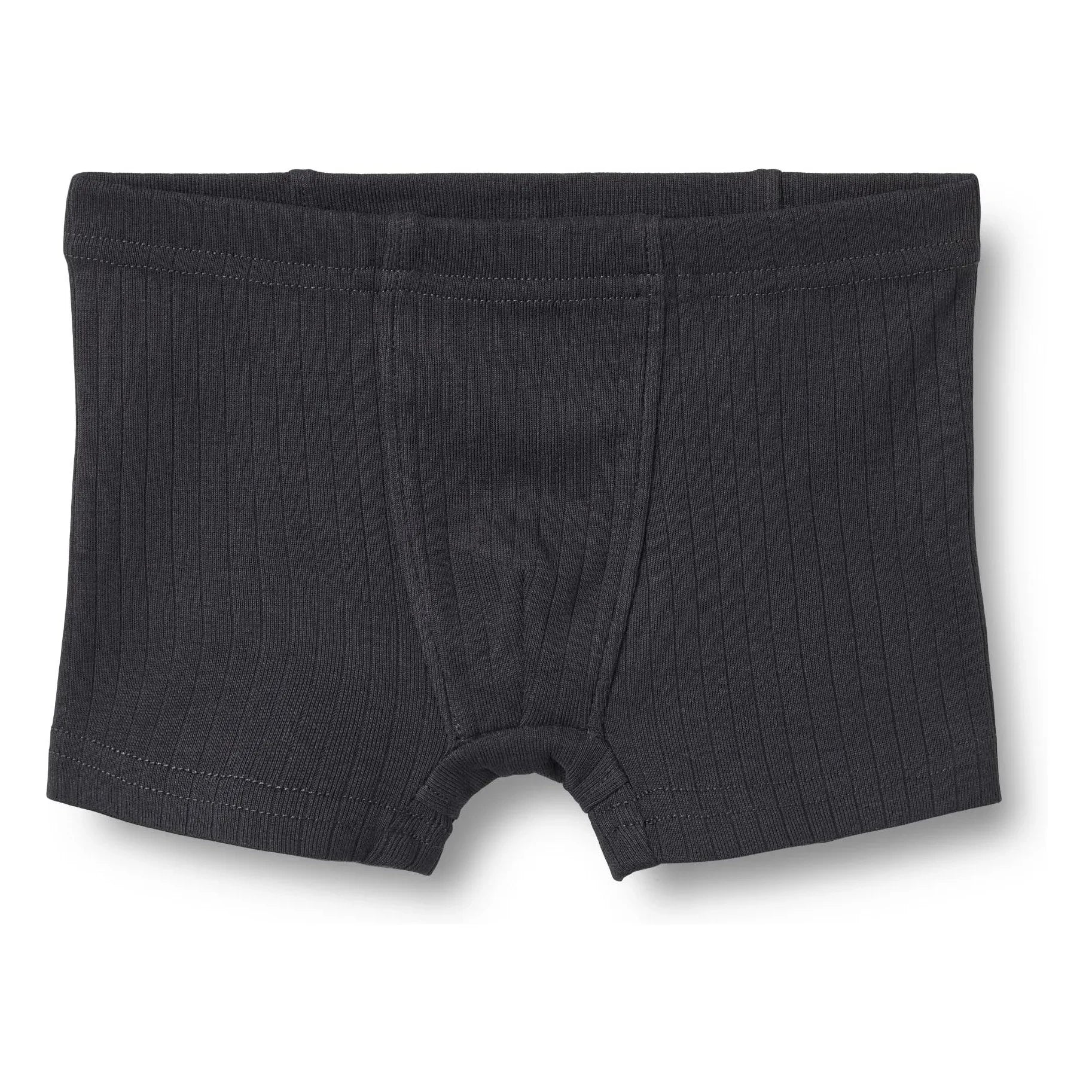 Trigo - Bóxer de algodón orgánico con rayas de pana Louis Fit de 2 unidades | Negro