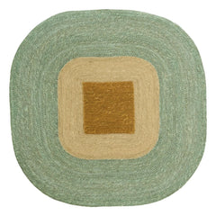 Madam Stoltz - Decoración de pared de hierba marina | Turquesa