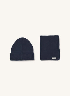 Liewood - Set de gorro y bufanda Lina | Azul marino