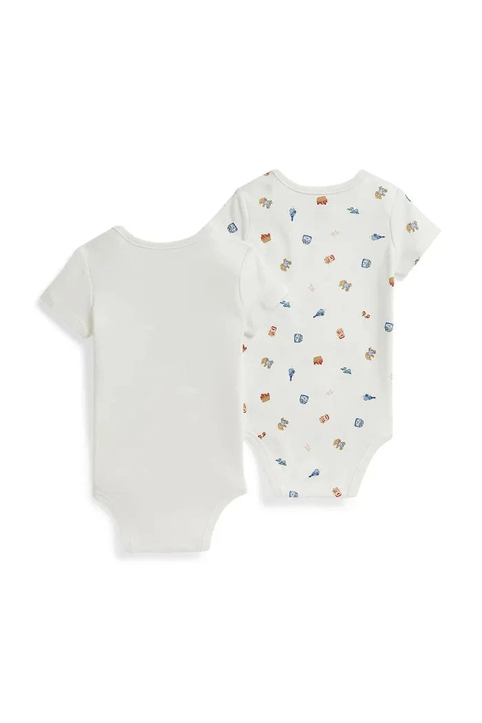 Polo Ralph Lauren Bodies de Algodón para Bebé (Pack de 2)
