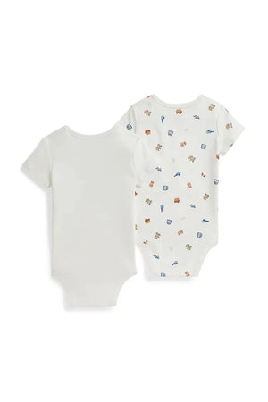 Polo Ralph Lauren Bodies de Algodón para Bebé (Pack de 2)