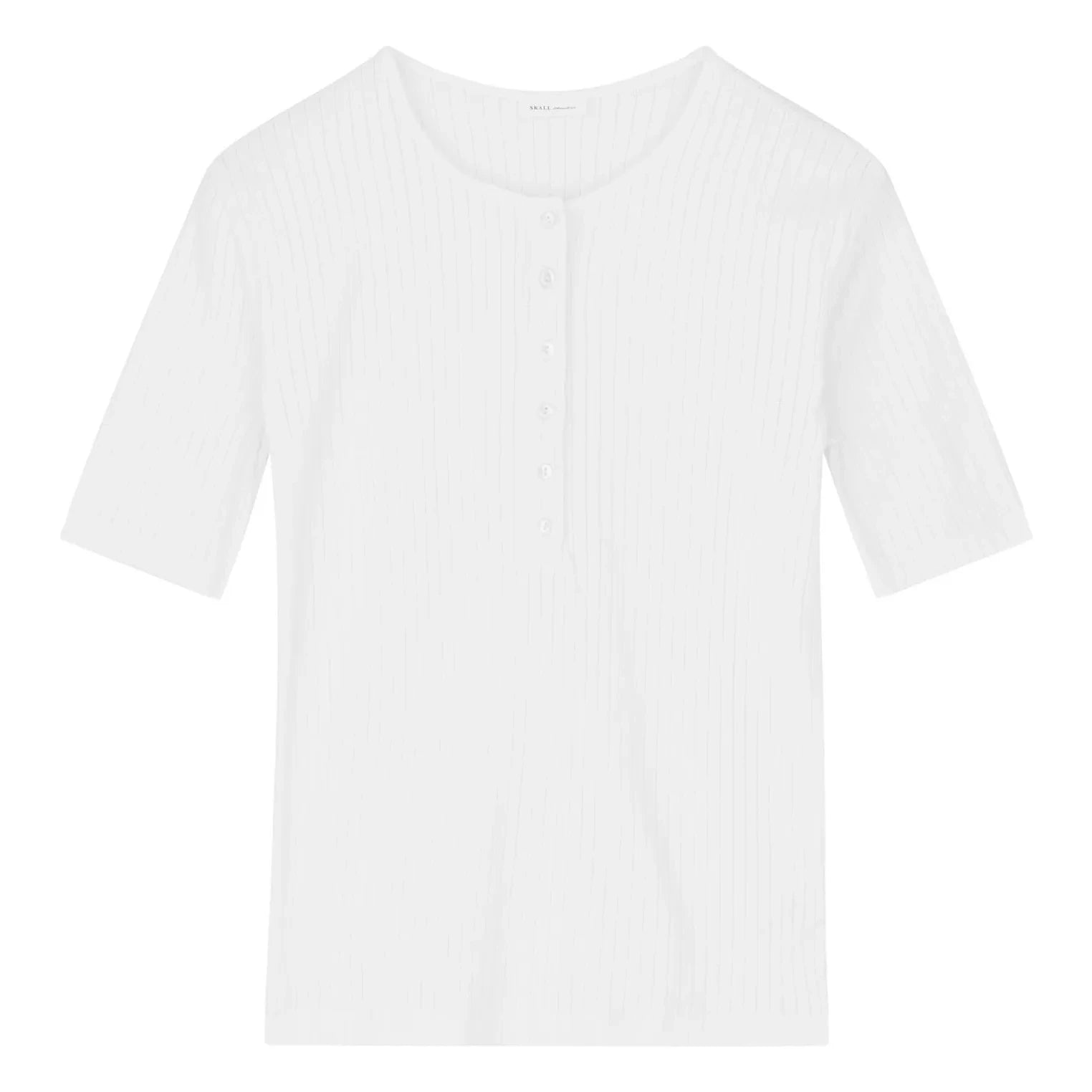 Skall Studio - Camiseta Liv Algodón orgánico | Blanco