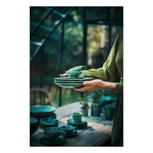 Serax - Verde Lanza tabaklar, Pascale Naessens - 2'li Set | Yeşil