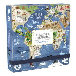 Londji - Descubre el mundo, puzle de bolsillo