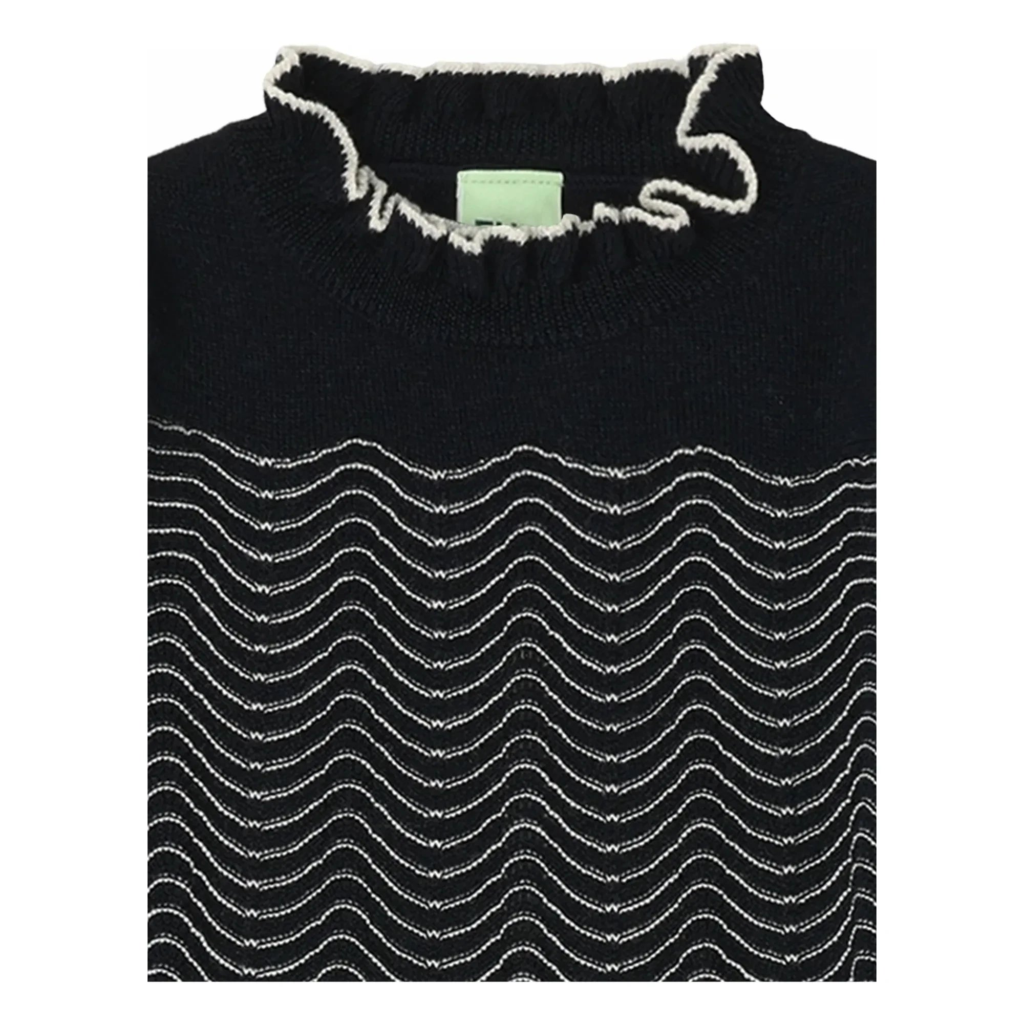 FUB - Merino yün elbise | Lacivert